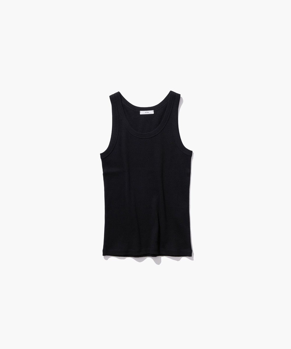 ATON RECYCLE SUVIN RIB | タンクトップ 