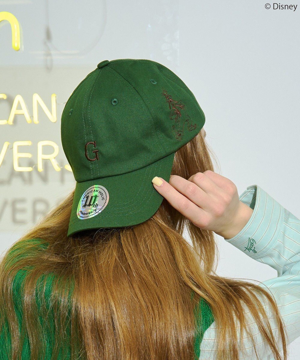 AMERICAN HOLIC 【Mickey&Friends】イニシャル刺繍CAP 