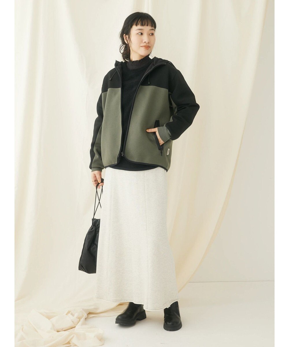 CRAFT STANDARD BOUTIQUE カットオフＡライン裏毛スカート 