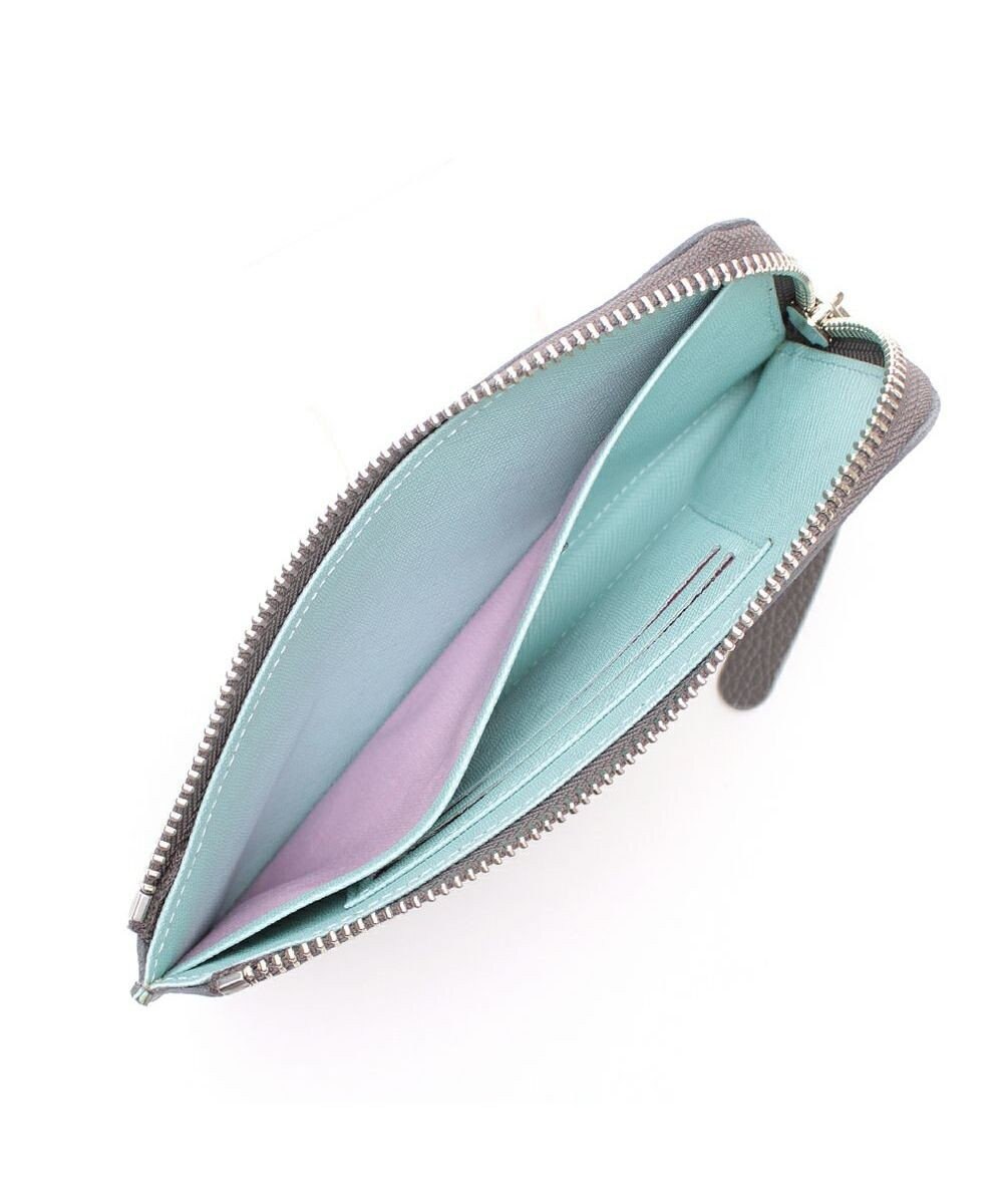 A.D.M.J. 【牛革】モーツァルト/スワロフスキー・クリスタル付オーガナイザーパース(背胴ファスナーポケット） 