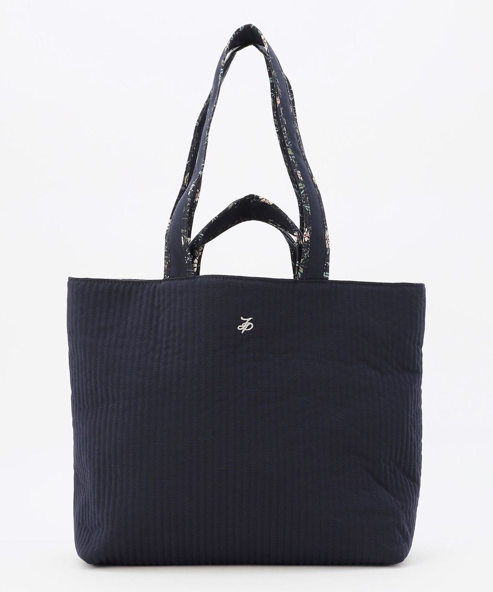 J.PRESS LADIES 【WEB限定・リバーシブル】キルティング トートバッグ 