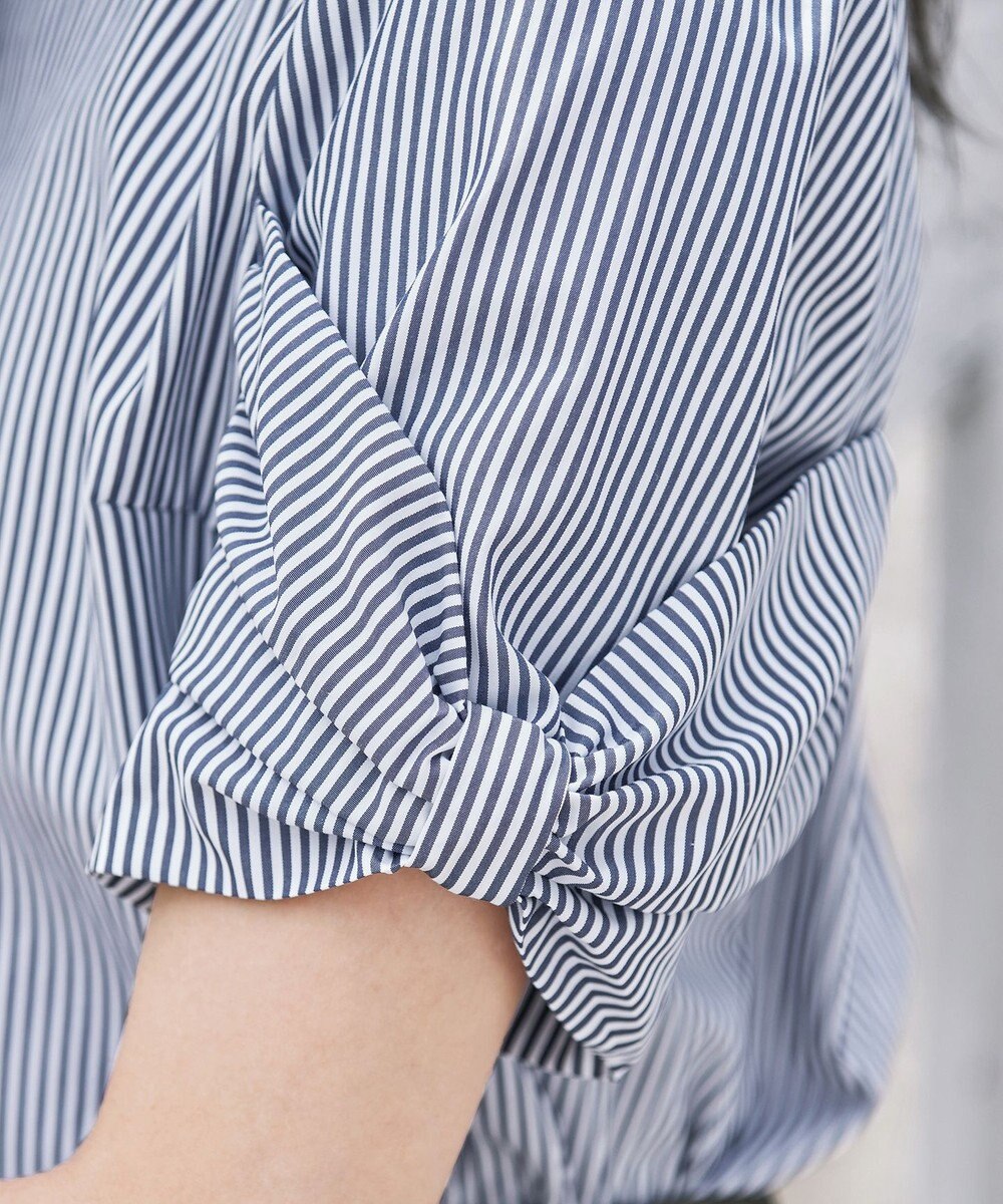 Tiaclasse 【洗える】リボン袖ブラウス 