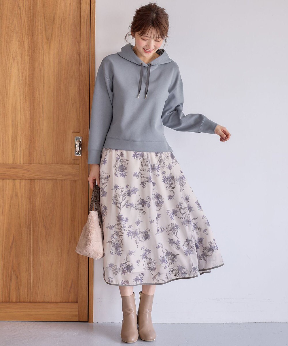 ANY SIS 【洗える】ダンボール パーカー 