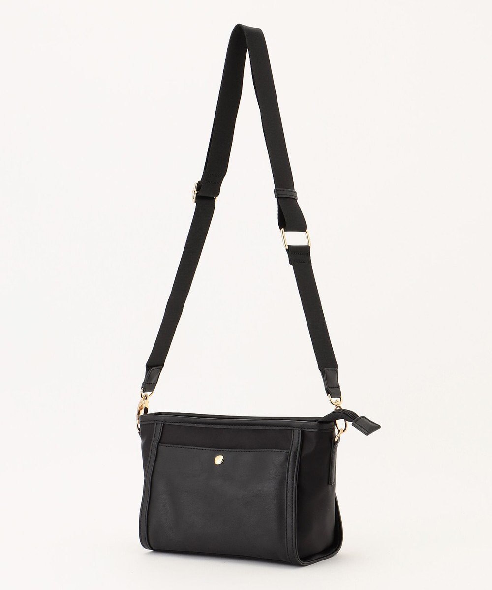 LA BAGAGERIE 【MONICA】ナイロンコンビショルダーバッグ 