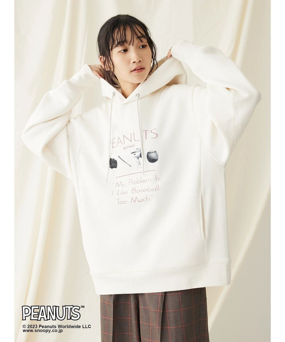 CRAFT STANDARD BOUTIQUE ＰＥＡＮＵＴＳ裏起毛スウェットパーカー 