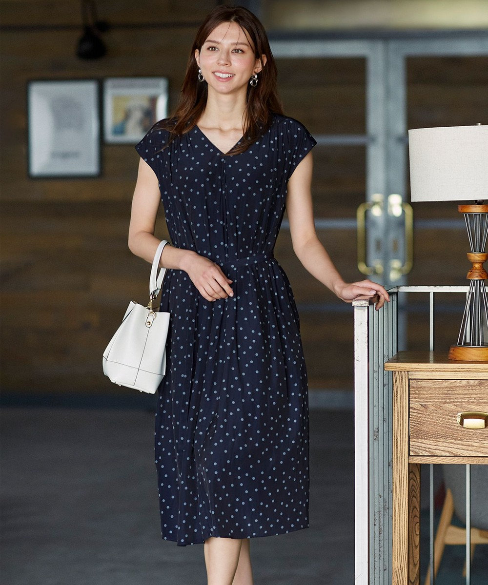 Web限定 ドットプリント ワンピース 23区 S ファッション通販 公式通販 オンワード クローゼット Web限定 ドットプリント ワンピース 23区 S ファッション通販 公式通販 オンワード クローゼット
