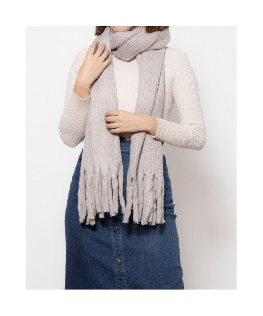 UNBILLION カシュネ cache nez / リサイクルポリラッセルニットストール 