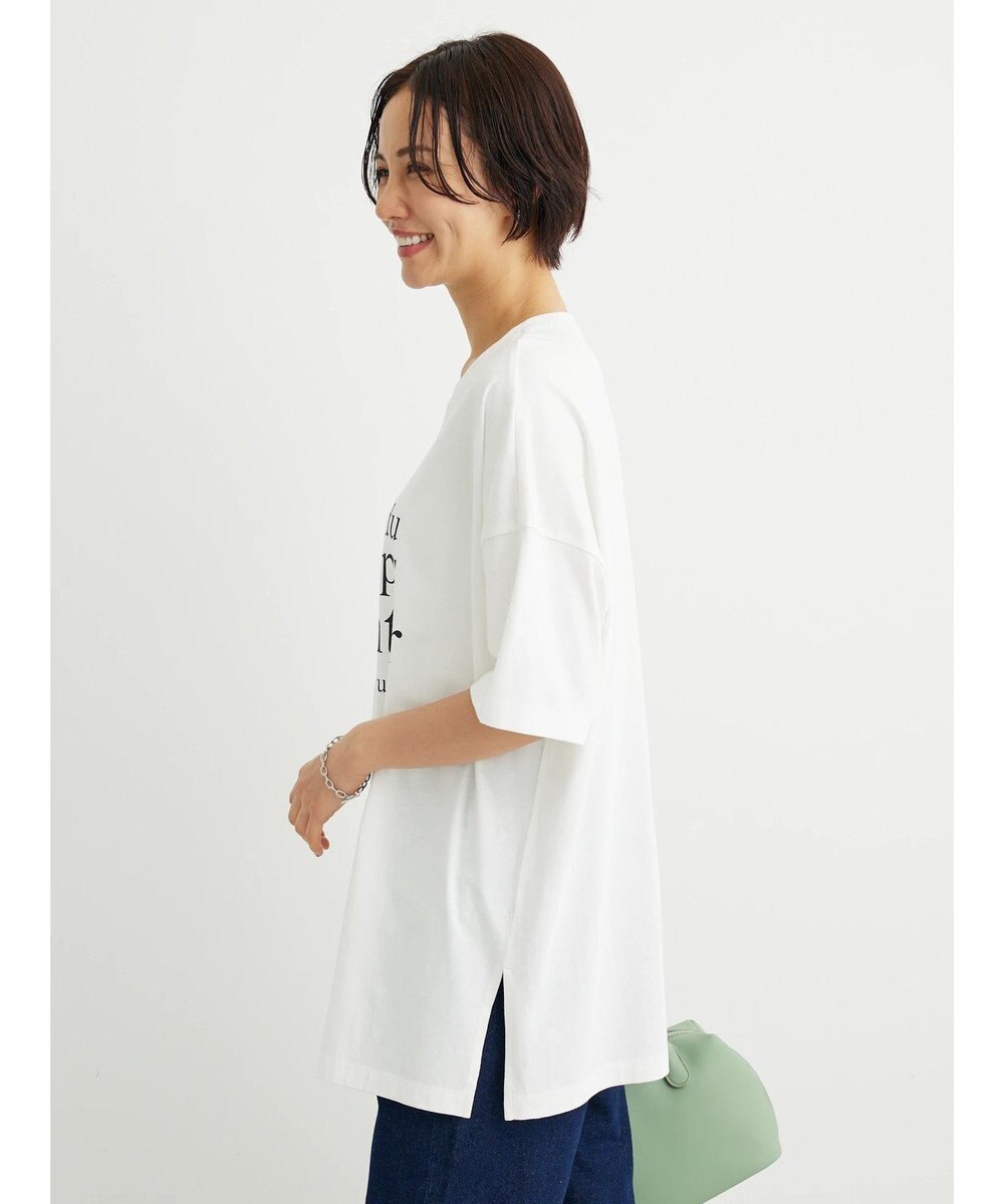 Green Parks 多段ロゴ半袖チュニック 