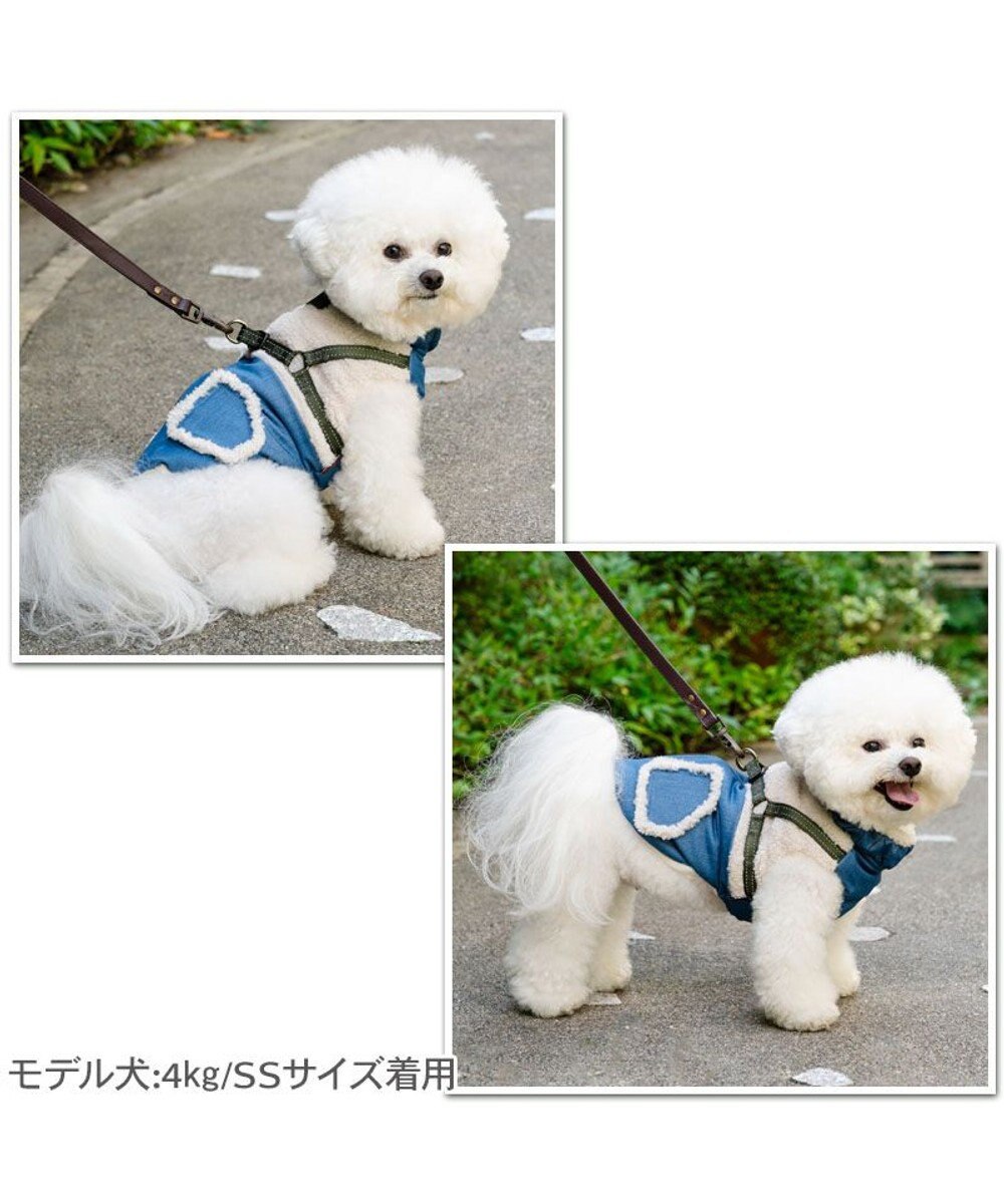 PET PARADISE ペットパラダイス デニム アウターハーネス 小型犬 