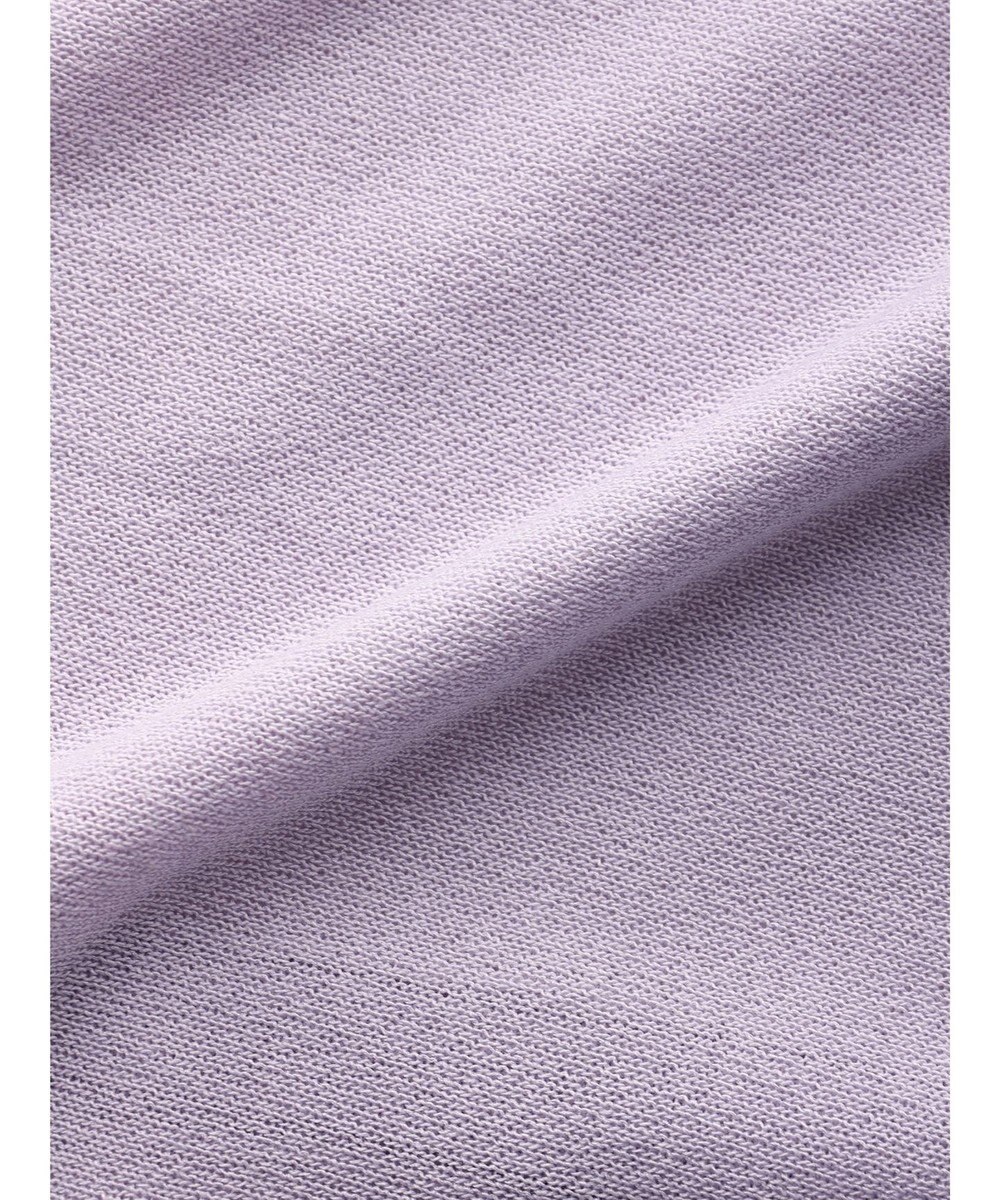 earth music&ecology 袖フリルシアーカーディガン 