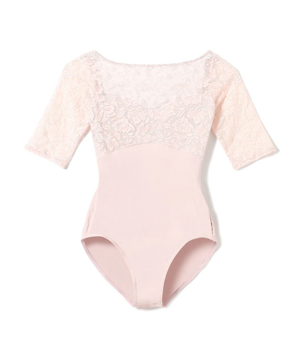 Chacott ◎【Nela ライン】ハーフスリーブレオタード 