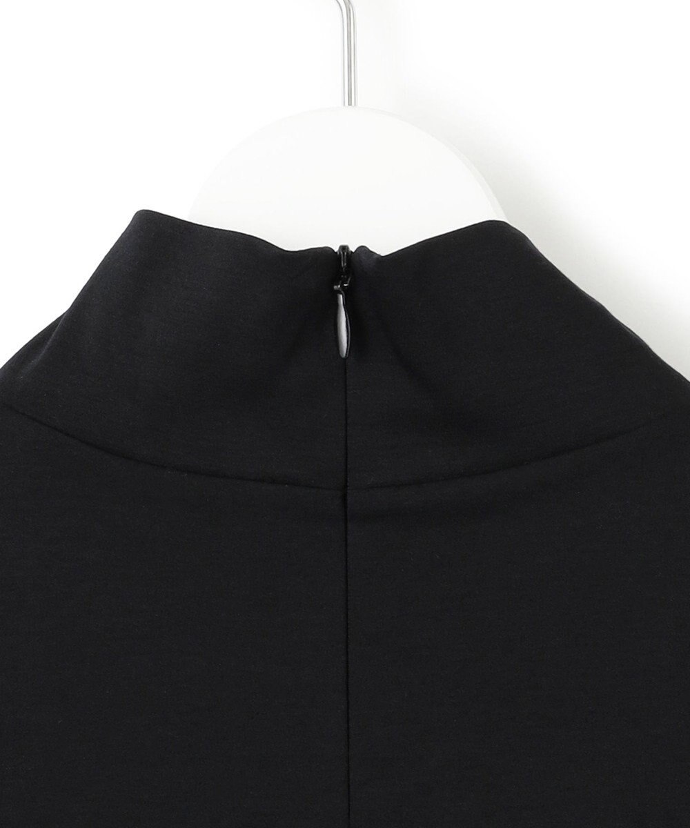 23区 【洗える】ハイネック フォルム ロングTシャツ 