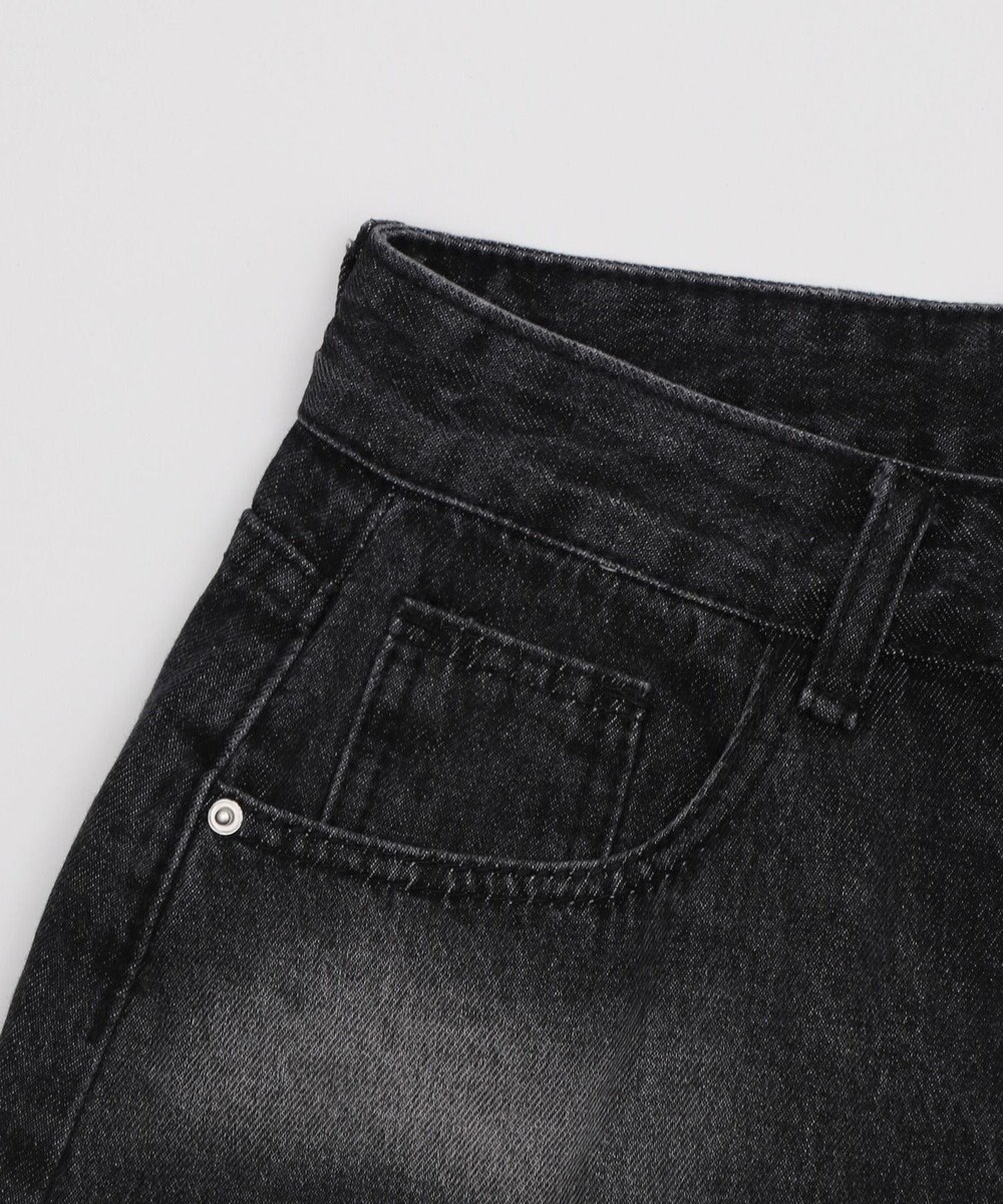 WEGO バックフラップポケットデニムハーフパンツ 