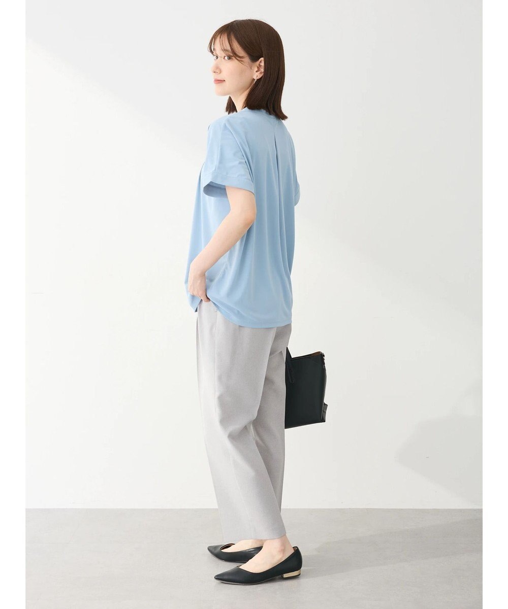 Green Parks ２ｗａｙ　フレンチスリーブ釦付ブラウソー 