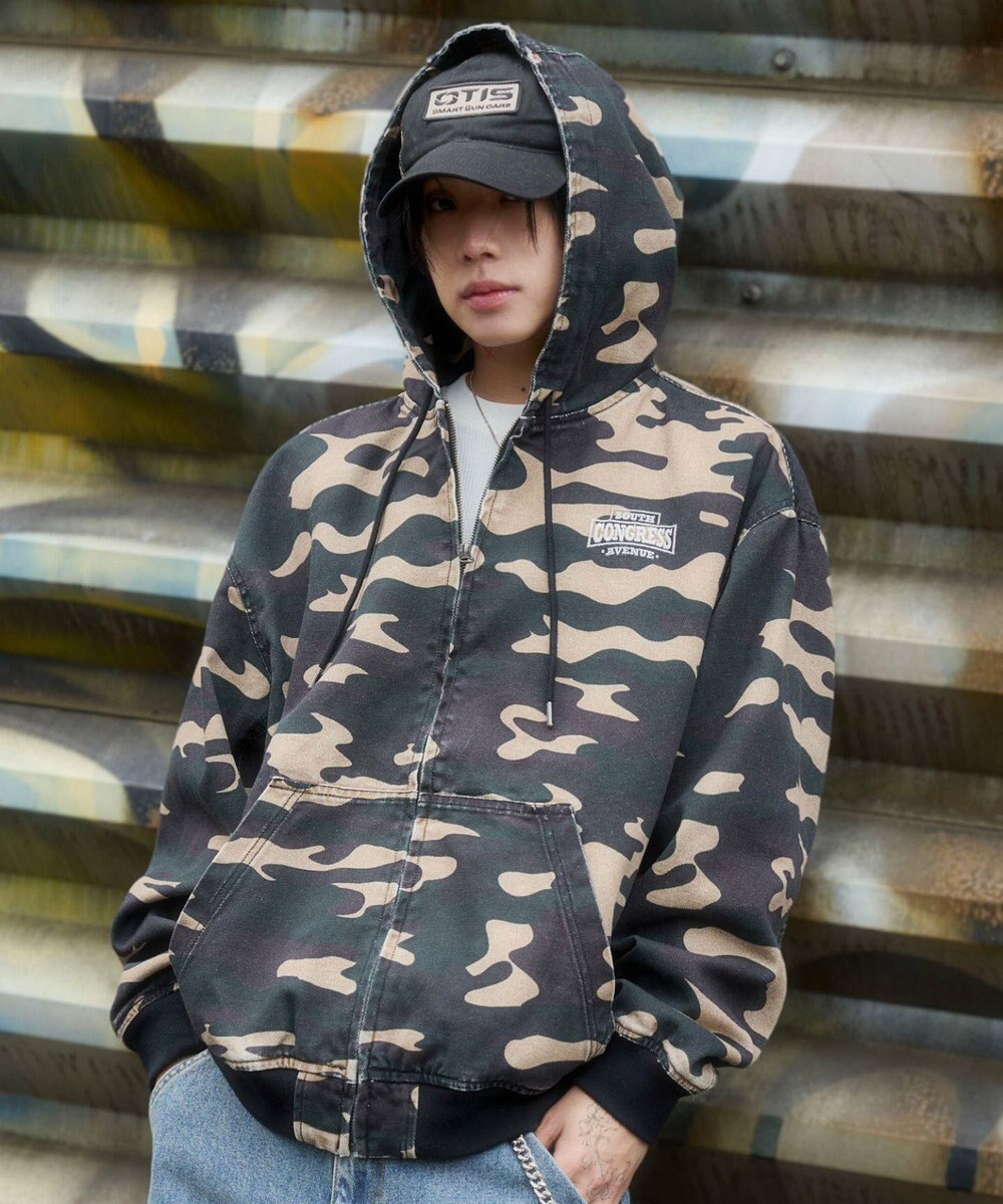 WEGO ワーカーズフードブルゾン 