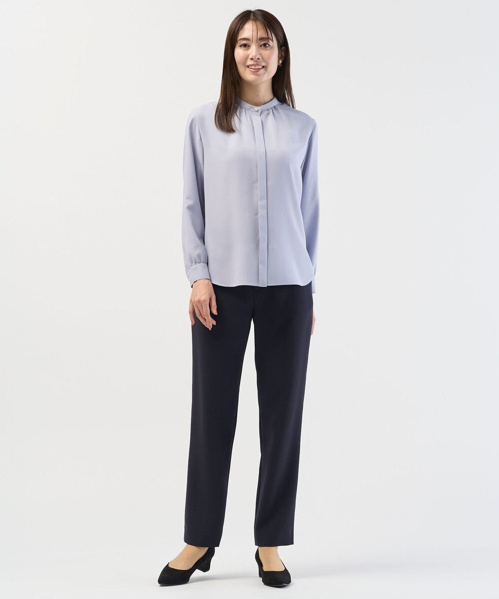 J.PRESS LADIES 【セットアップ対応】セラテリーダブルクロス テーパード パンツ 