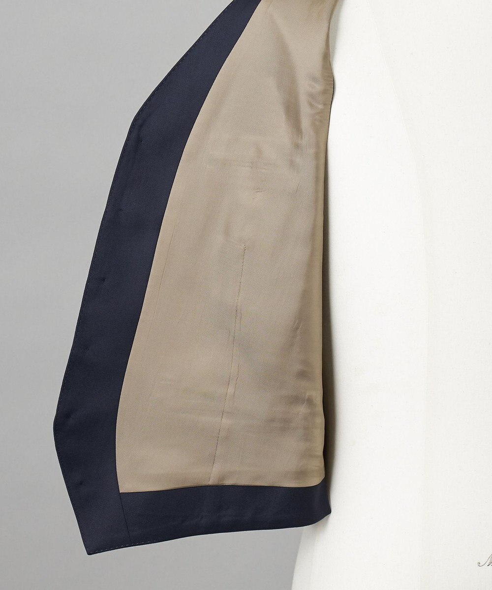 GOTAIRIKU シワになりにくい【御幸毛織/みゆきけおり】Superior160s 3ピーススーツ（ネイビー） 