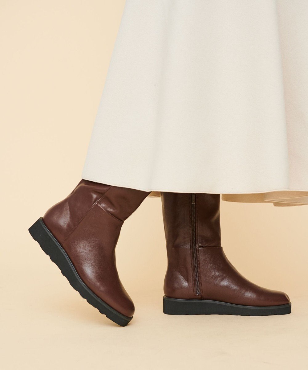 united bamboo スクエアロングブーツ 