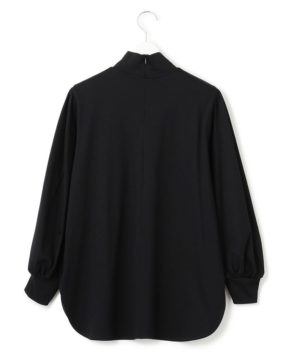 23区 S 【洗える】ハイネック フォルム ロングTシャツ 