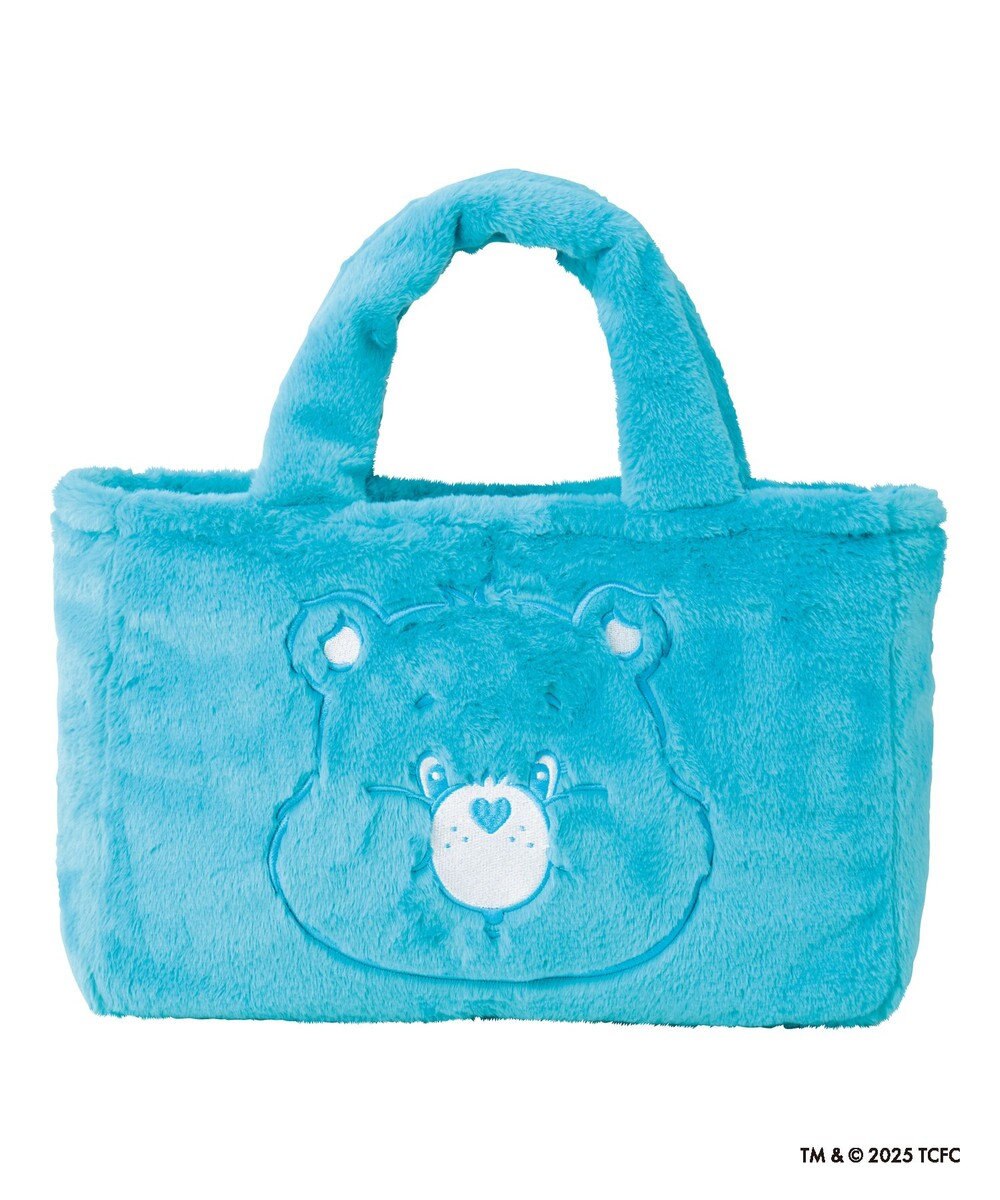 MOONBAT Care Bears(ケアベア) フェイクファーバッグ A4サイズ 手洗い可能 
