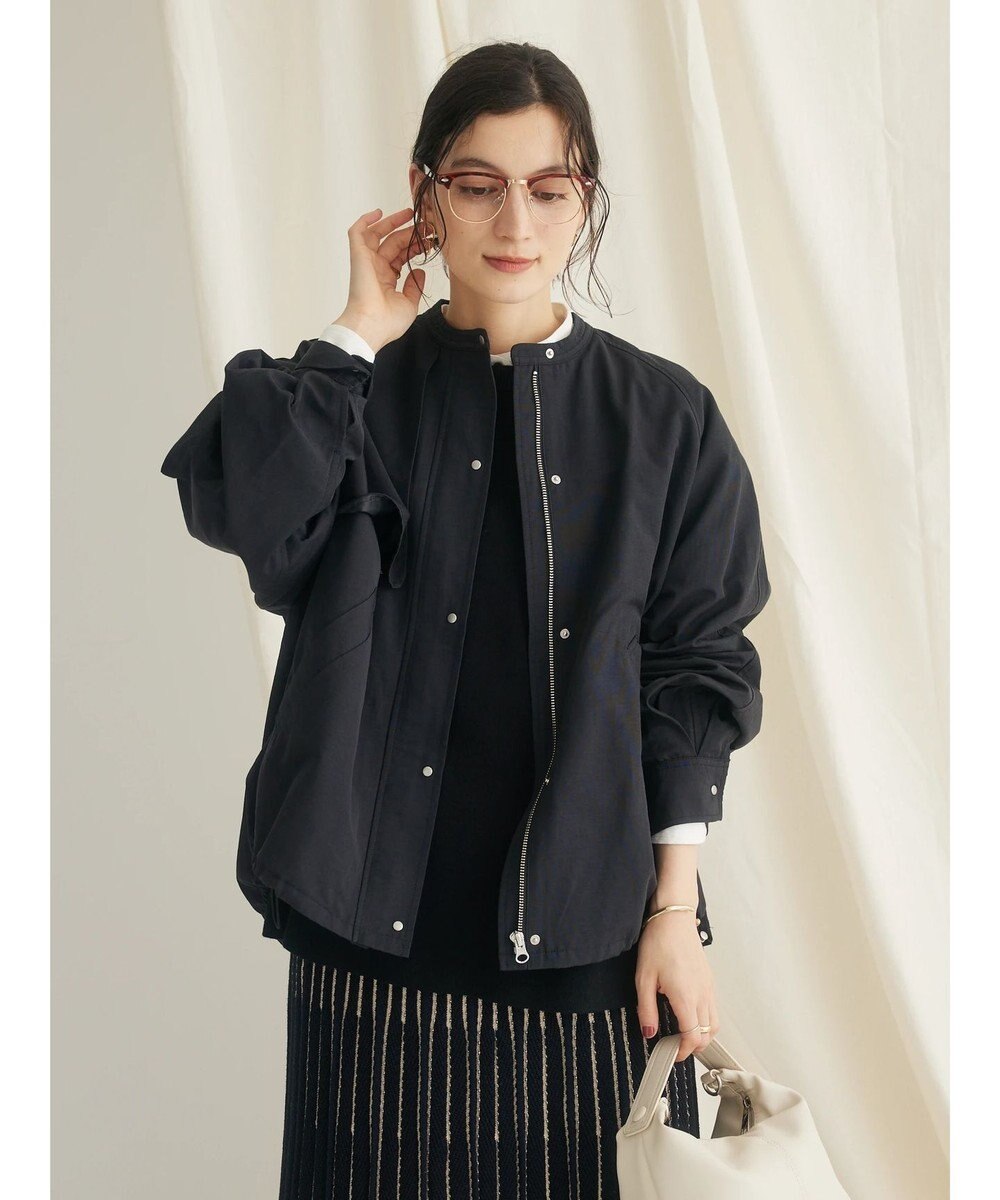 CRAFT STANDARD BOUTIQUE 綿ナイロングログランブルゾン 