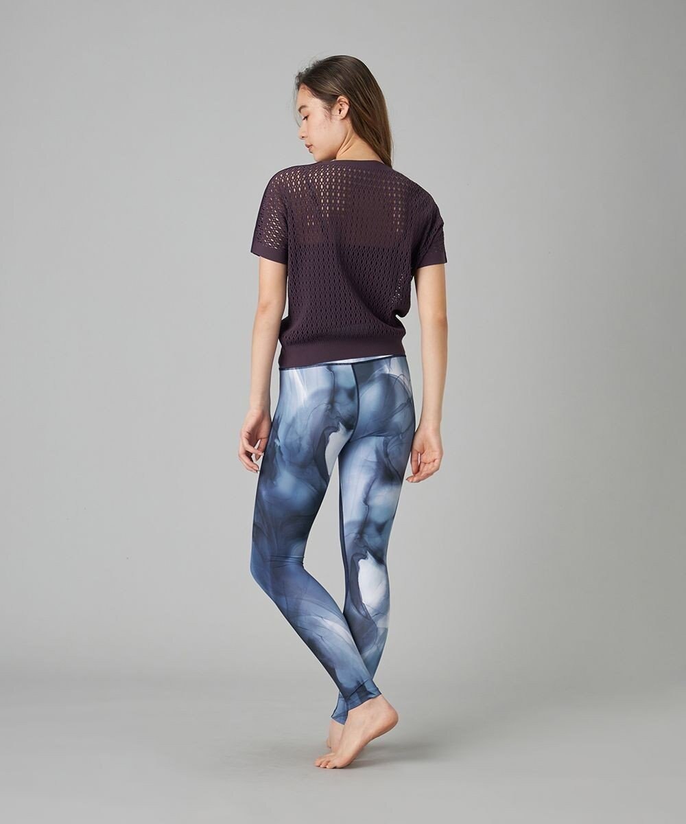 Chacott Chacott BALANCE インクアートプリントレギンス 
