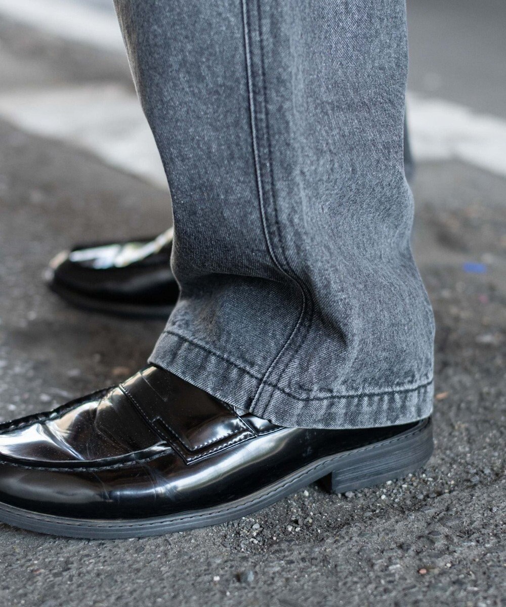 WEGO 【ウエストゴム/MLサイズ展開】ージーダブルニーパンツ 