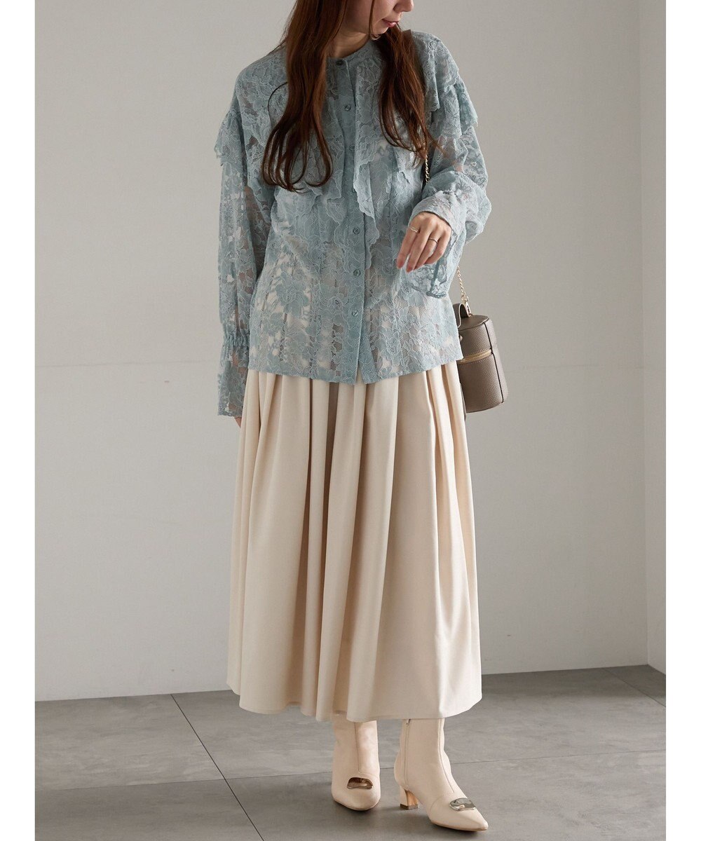 Te chichi レースフリルレイヤードブラウス《2025winter catalog item》 
