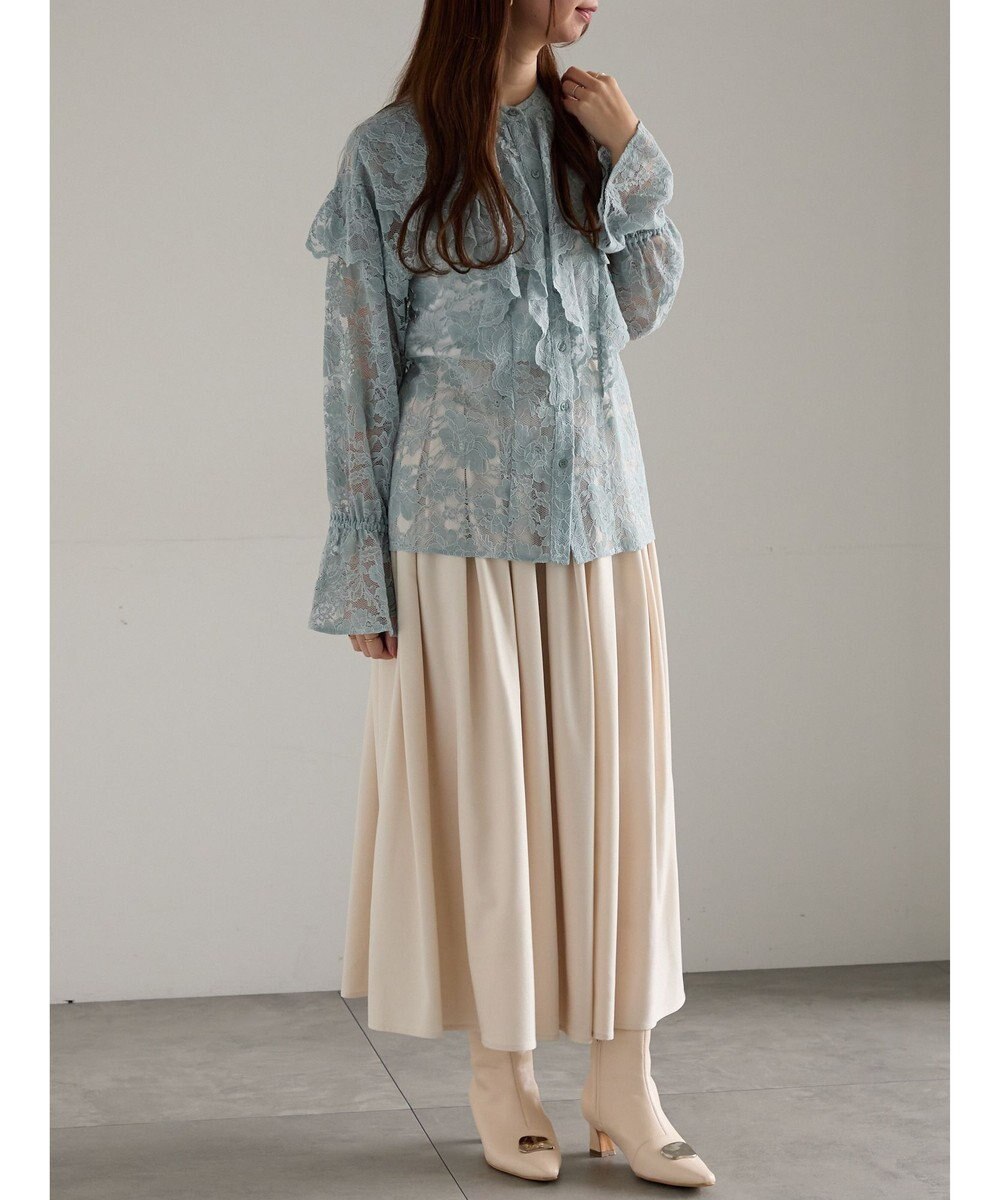 Te chichi レースフリルレイヤードブラウス《2025winter catalog item》 