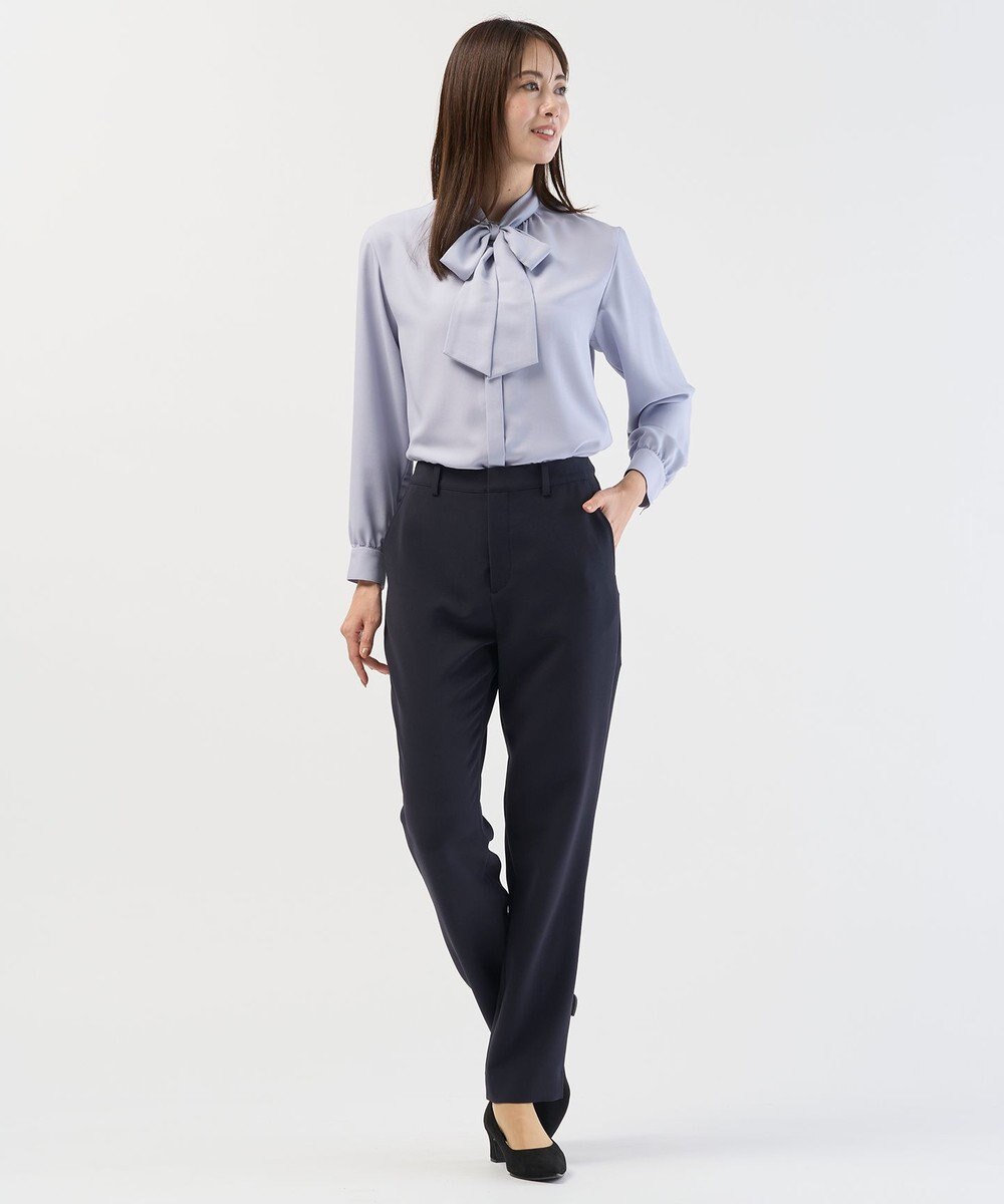J.PRESS LADIES 【セットアップ対応】セラテリーダブルクロス テーパード パンツ 