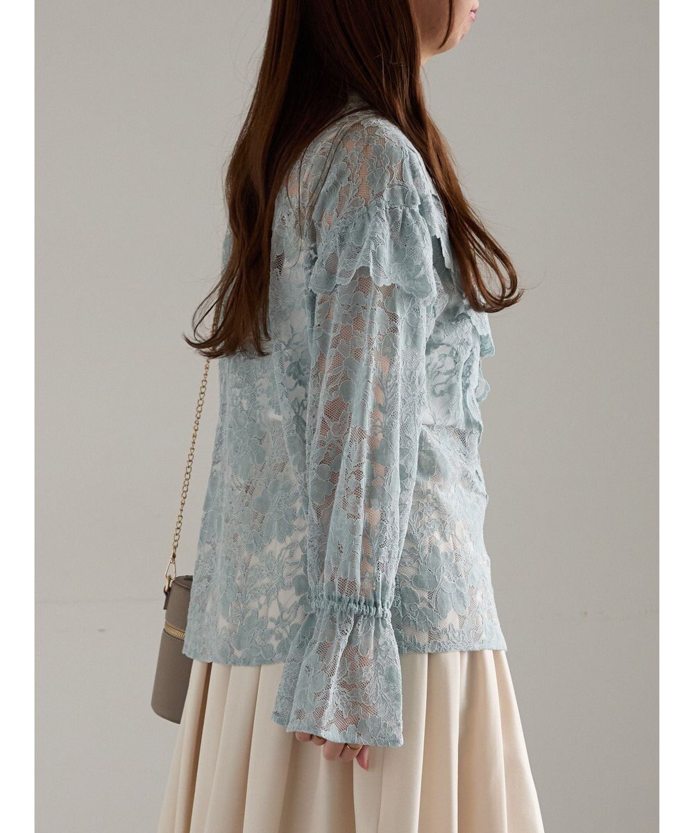 Te chichi レースフリルレイヤードブラウス《2025winter catalog item》 
