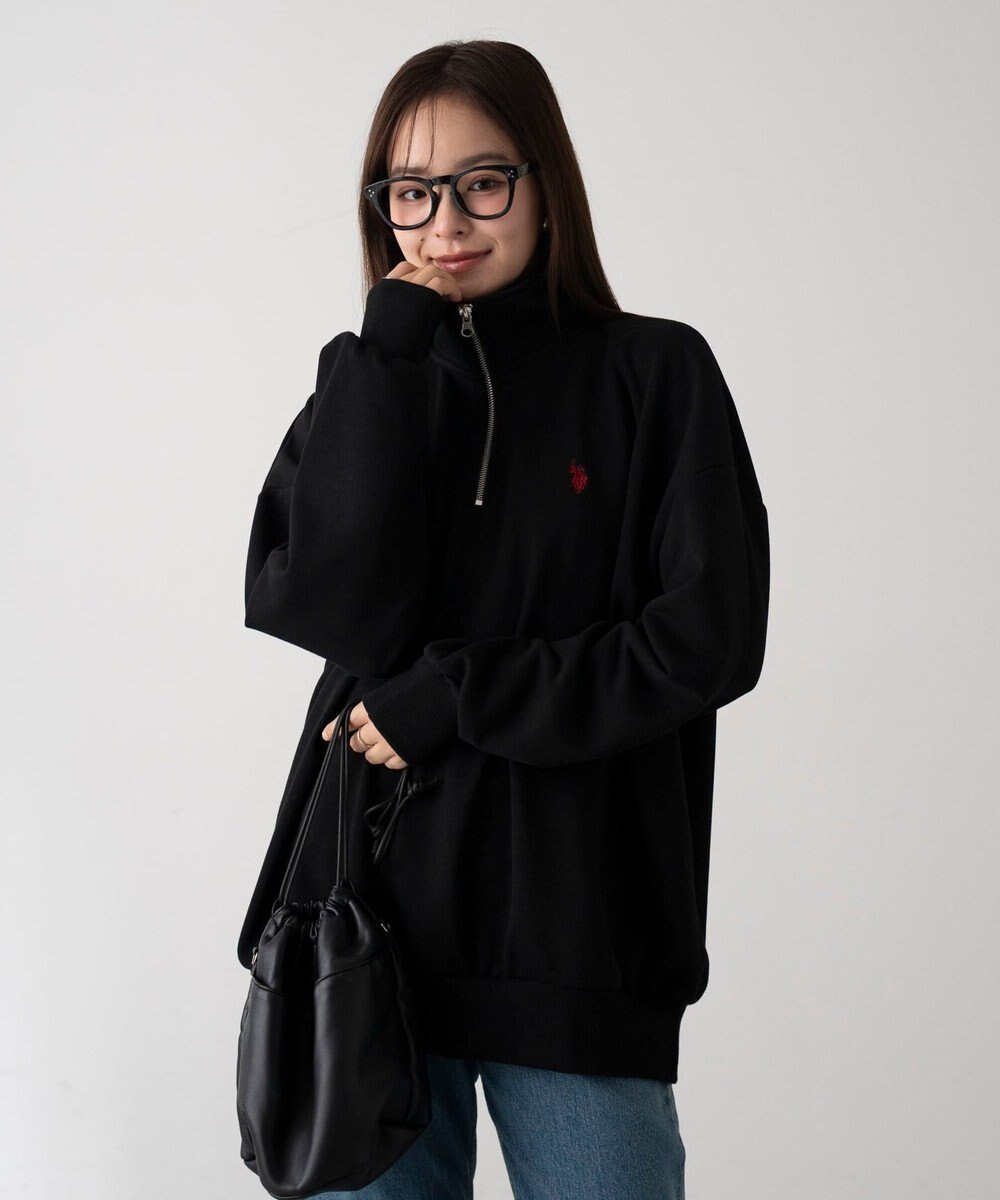 WEGO 【WEB限定/25年秋冬新作/ユニセックス着用ITEM】別注USPOLOハーフZIPPO 