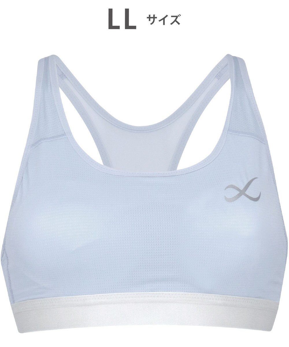 CW-X 【WOMEN】 CW-X スポーツブラ【高校生対応】 ノンワイヤー スポーツゆれケアブラ 成長期のバストのユレ・ズレをおさえる 吸汗速乾・抗菌防臭性(本体) 部活 トレーニング ジョギング ガールズ HTY024 /ワコール 