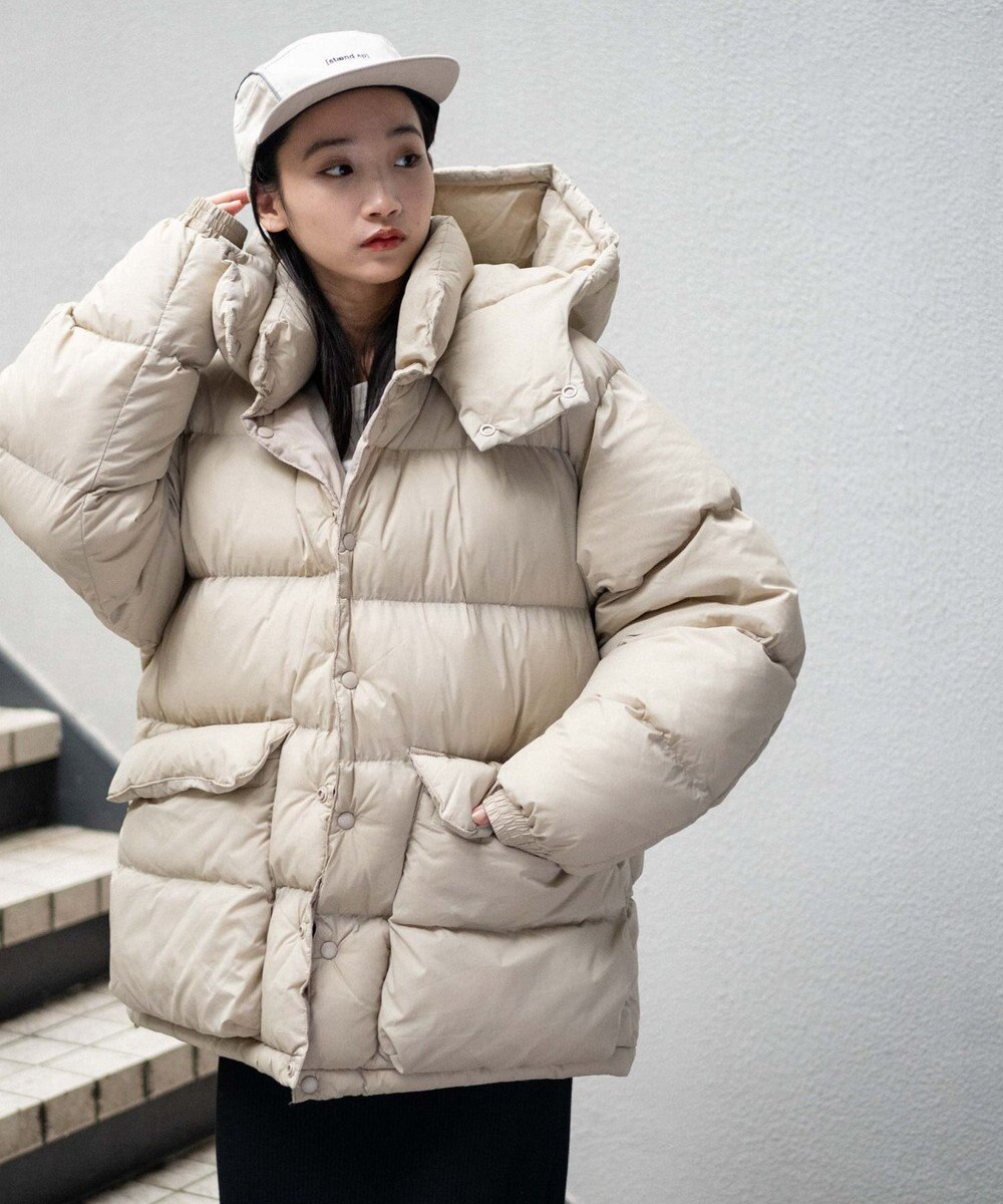 WEGO カラーナイロンパテッドブルゾン 