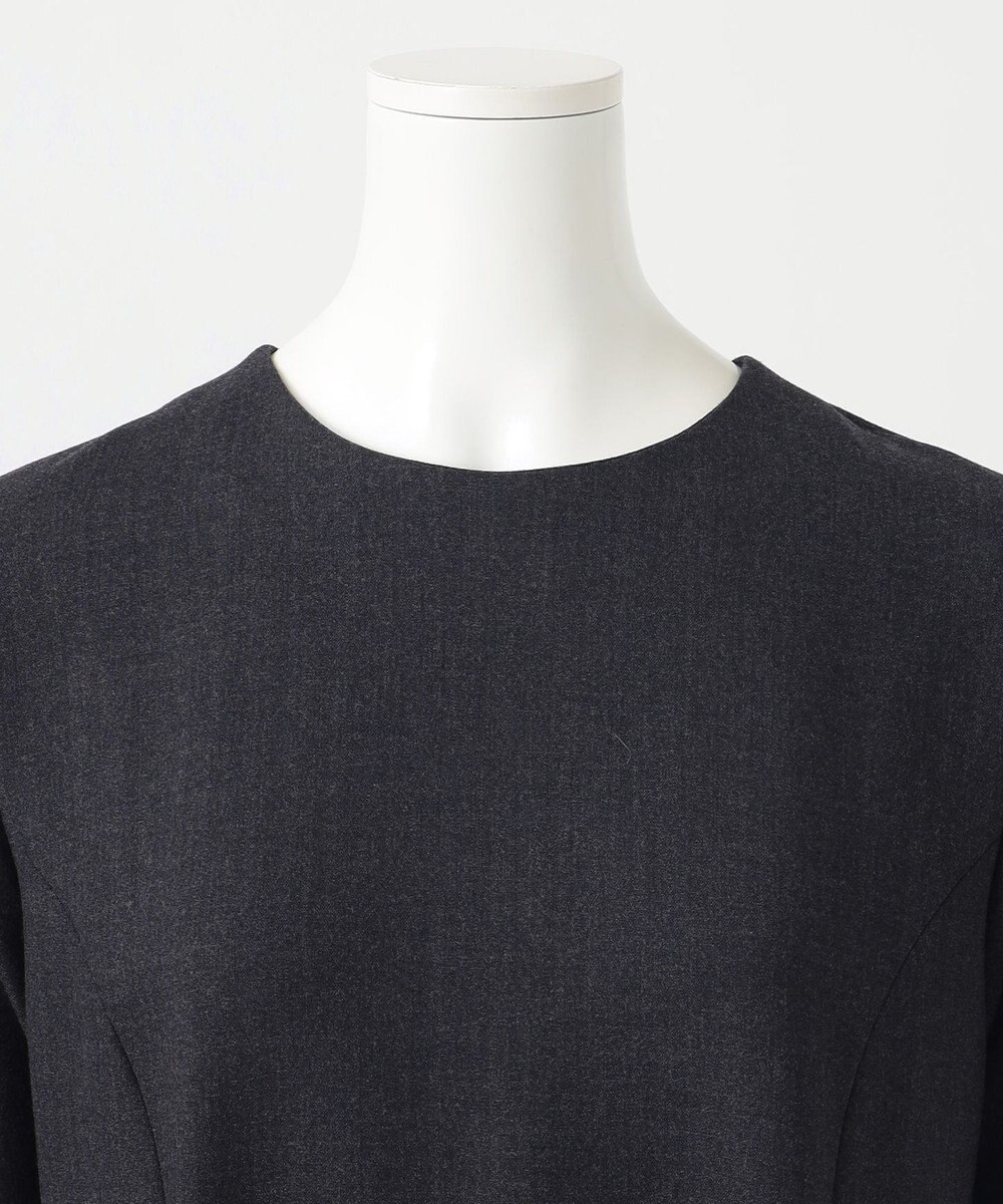 23区 【R(アール)】ウールダブルクロス ランダムヘムワンピース 