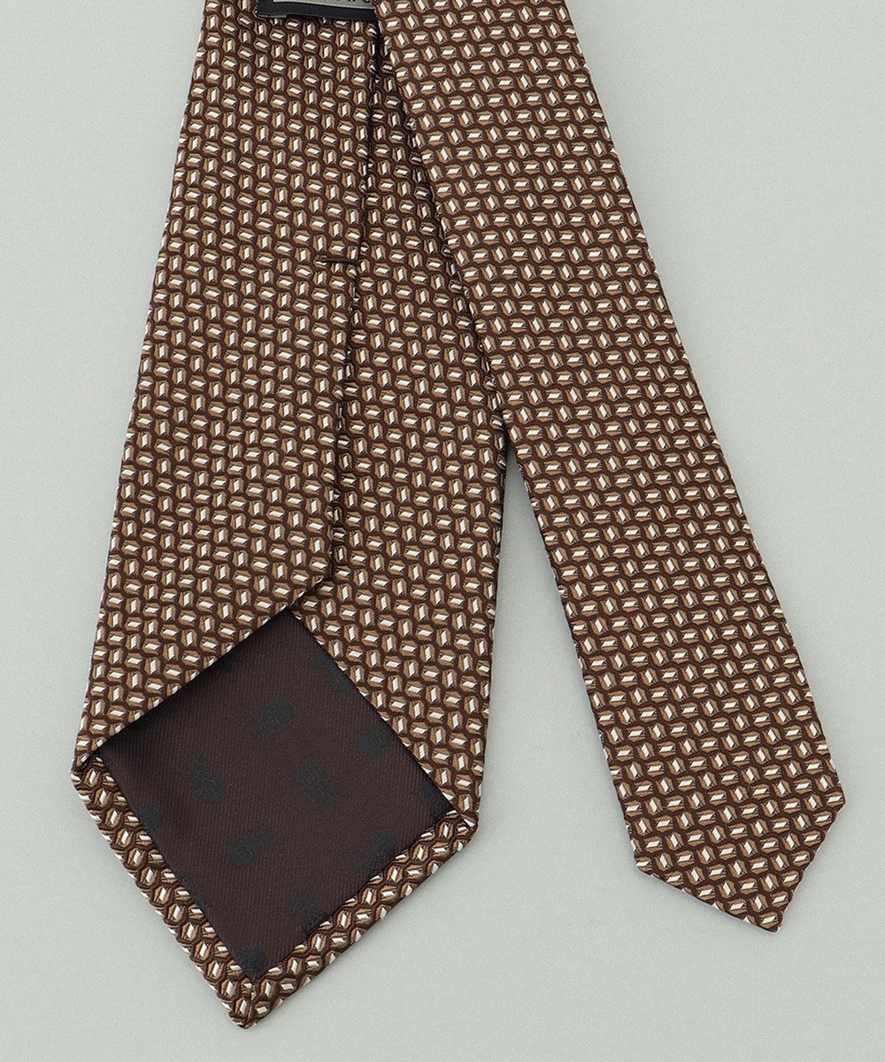 GOTAIRIKU 【日本製】西陣ネクタイ_ベージュ・ブラウン系 