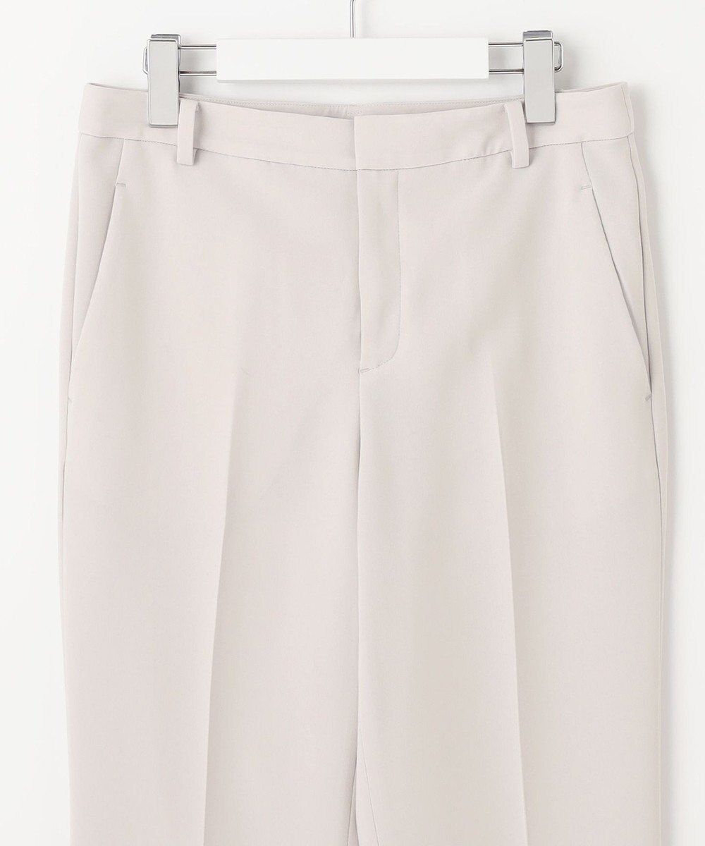 23区 【セットアップ対応】トリアセダブルジョーゼット パンツ 