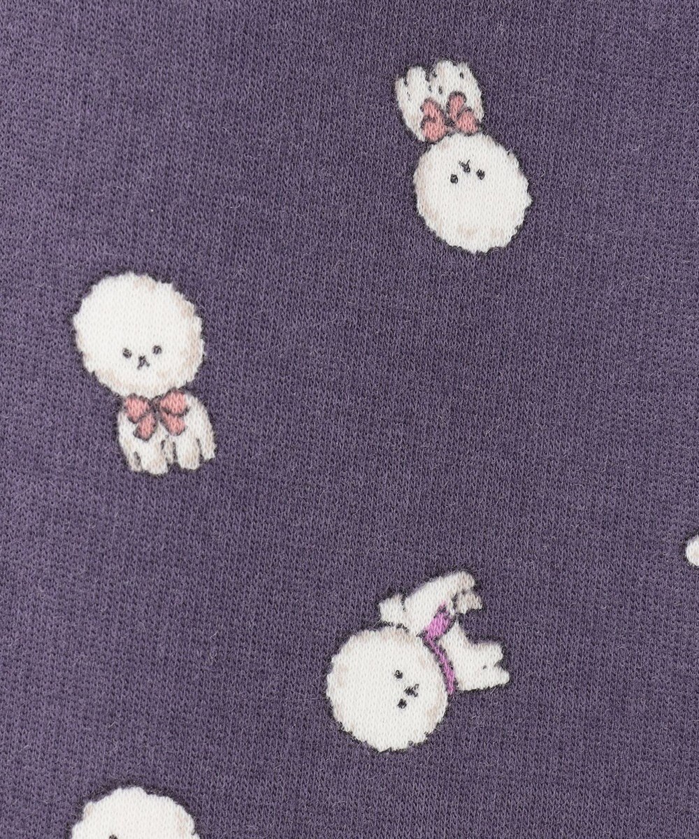 ANY KIDS 裏シャギー総柄ガーリーパンツ 