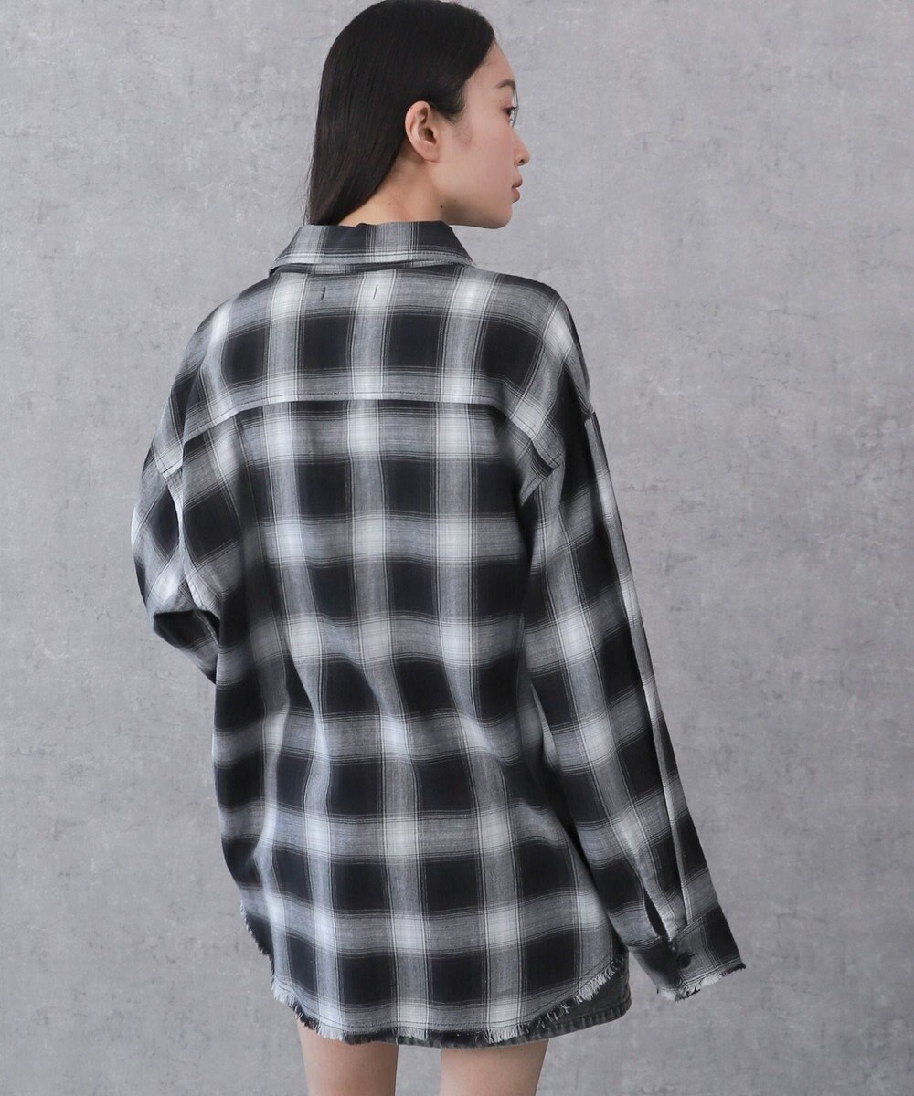 WEGO チェックBIGシャツ 