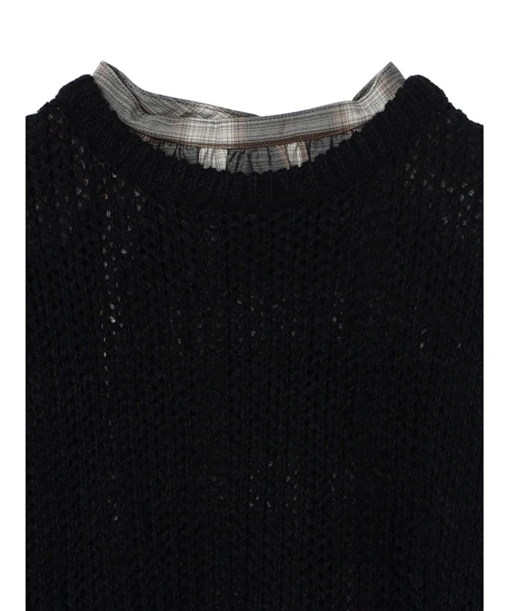 AMERICAN HOLIC ＳＥＴ　ボリュームスリーブシャツ＋ニットベスト 