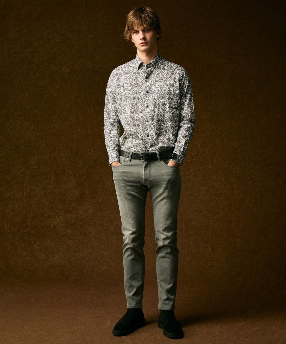 JOSEPH ABBOUD 【キングサイズ・英国リバティ社・纏うアート・柄で魅せる】リバティプリント シャツ　25AW 