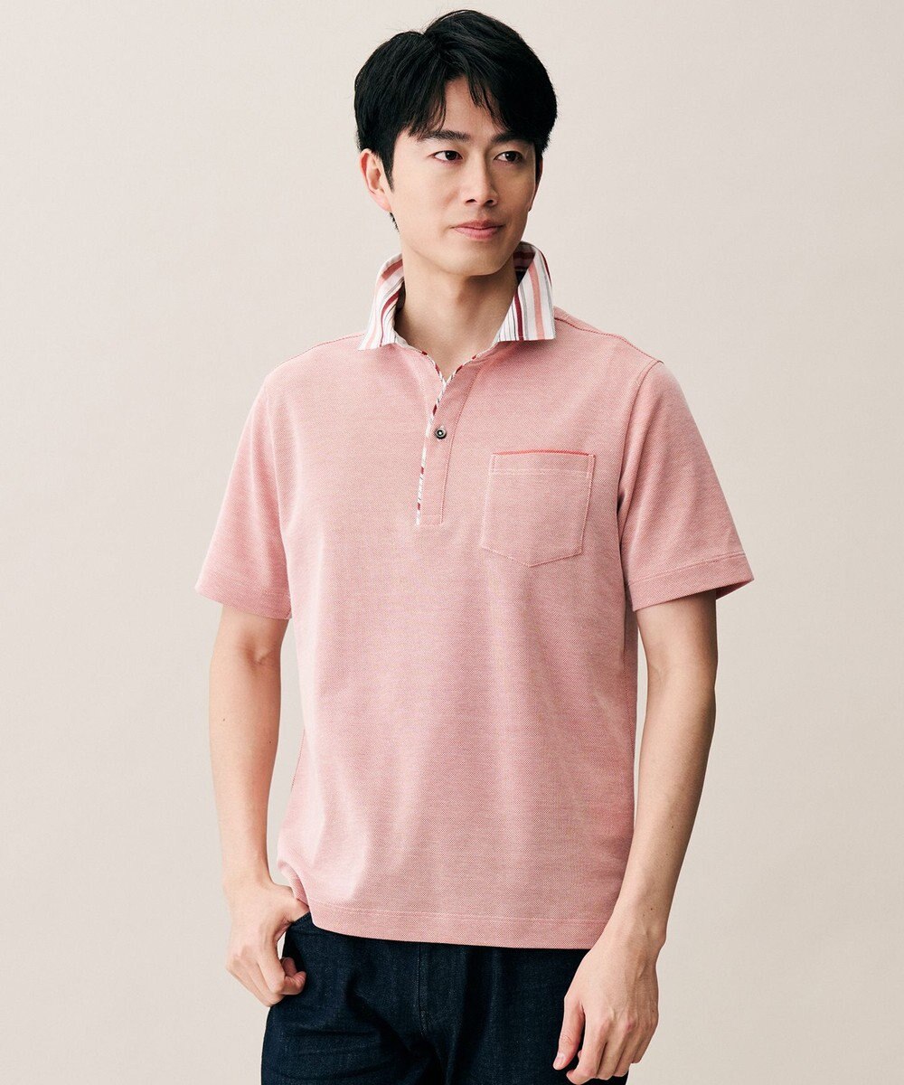 JOSEPH ABBOUD 【キングサイズ・愛されて21年！オーガニックコットン使用】ダディ ポロシャツ 