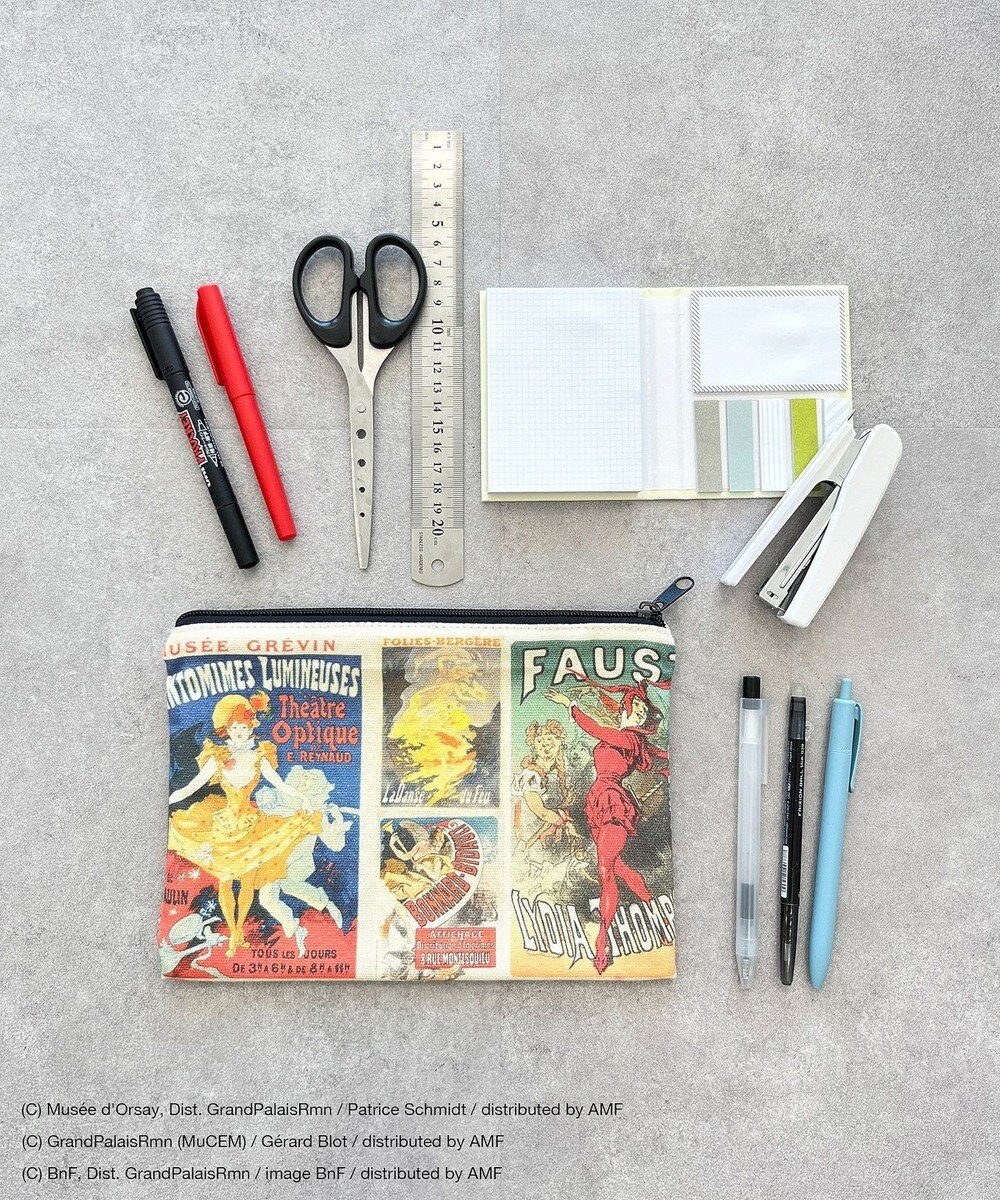 CRAFT STANDARD BOUTIQUE アートコラボ【ジュール・シェレ】ポーチ 