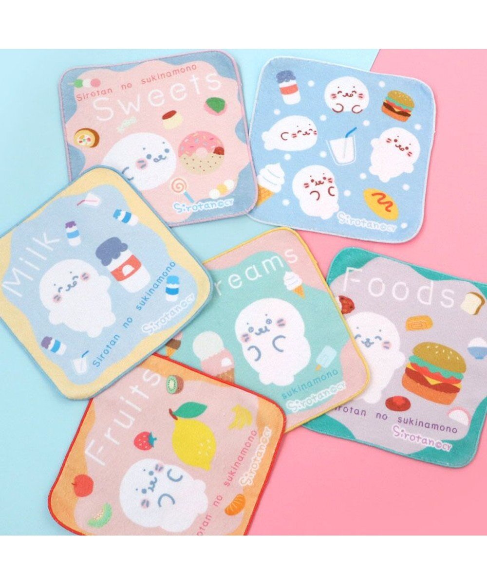 Mother garden しろたん ミニタオル 6枚セット 20×20cm 