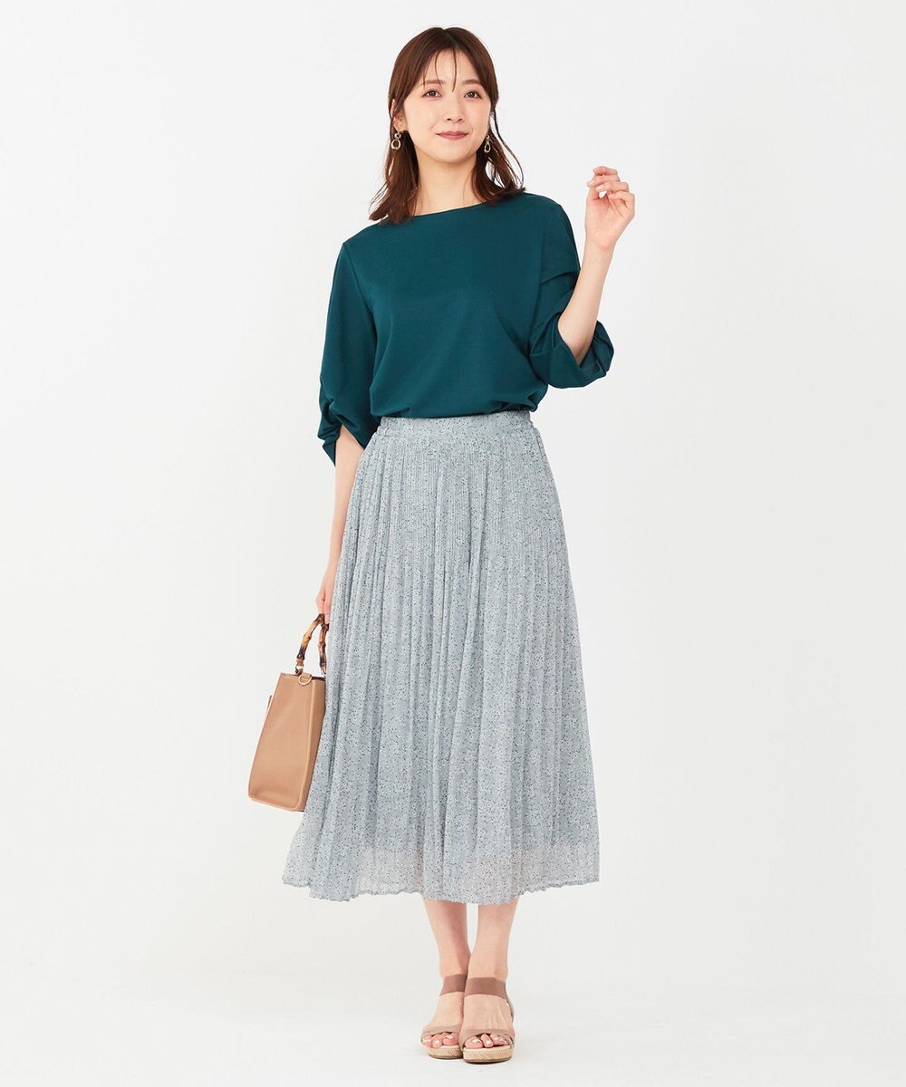 ANY SIS 【接触冷感・UVカット】サカリバ袖ねじり プルオーバー 