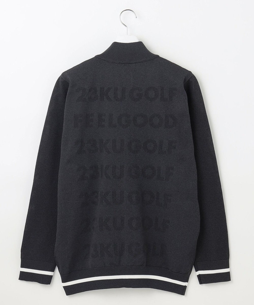 23区GOLF 【MEN】【ウォッシャブル】フルジップニットブルゾン 