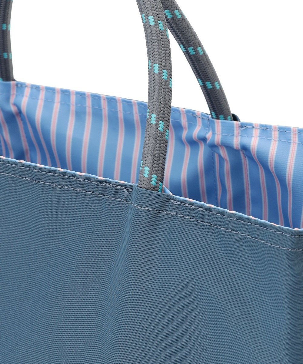 23区 【23区別注/WEB&一部店舗限定】NOMADIS SAC ストライプ ロゴ トートバッグ 