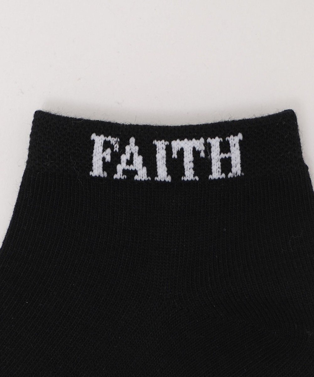 WEGO FAITHロゴショートソックス 