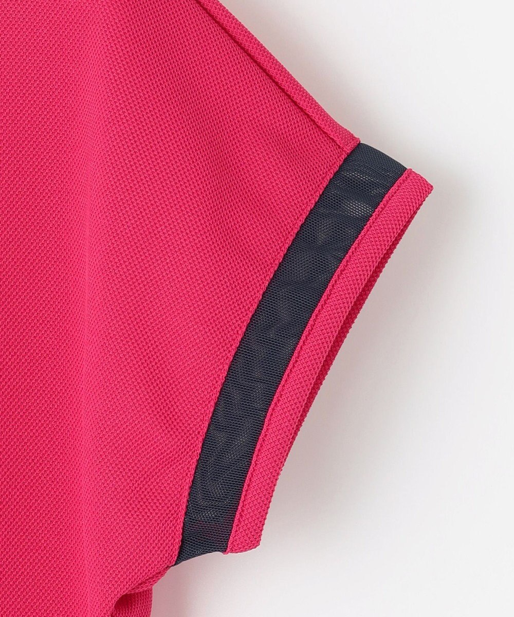 23区GOLF 【WOMEN】エイトロックカノコ カラーポロシャツ 