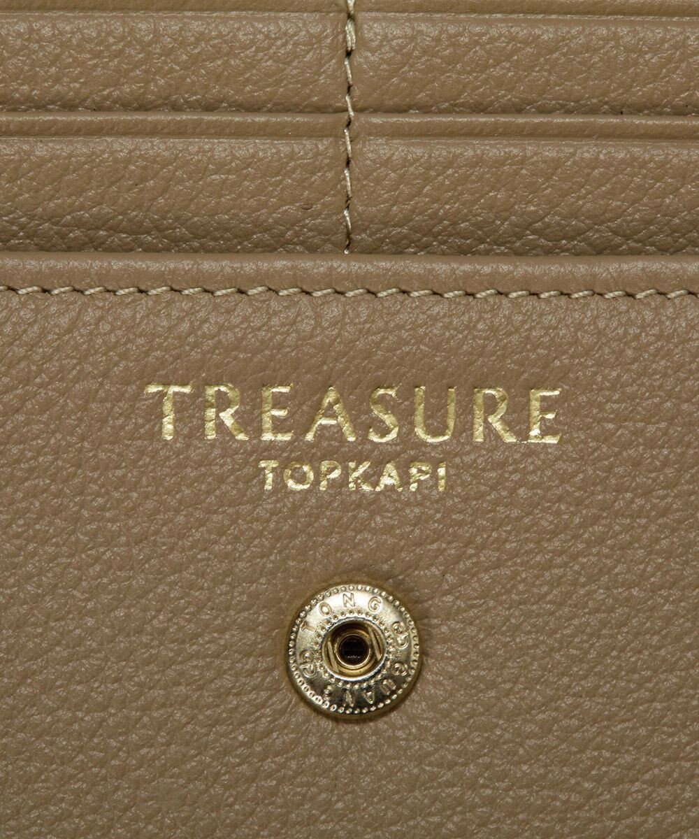 TOPKAPI 【TREASURE TOPKAPI】ソフトレザー ベルトデザイン 長財布　 